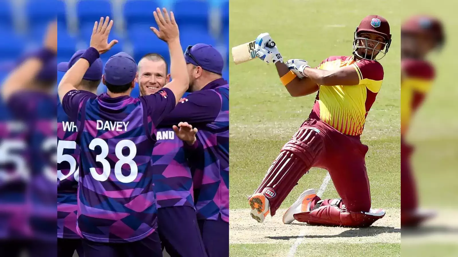 8 Overs: Post Update – West Indies 35-4 v Scotland “8 ओवर: अपडेट के बाद – वेस्टइंडीज 35-4 बनाम स्कॉटलैंड