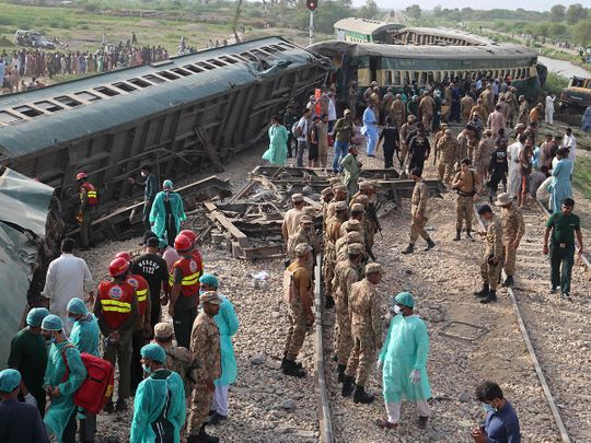 Horrific Train Accident in Pakistan: 33 Dead and Over 80 Injured