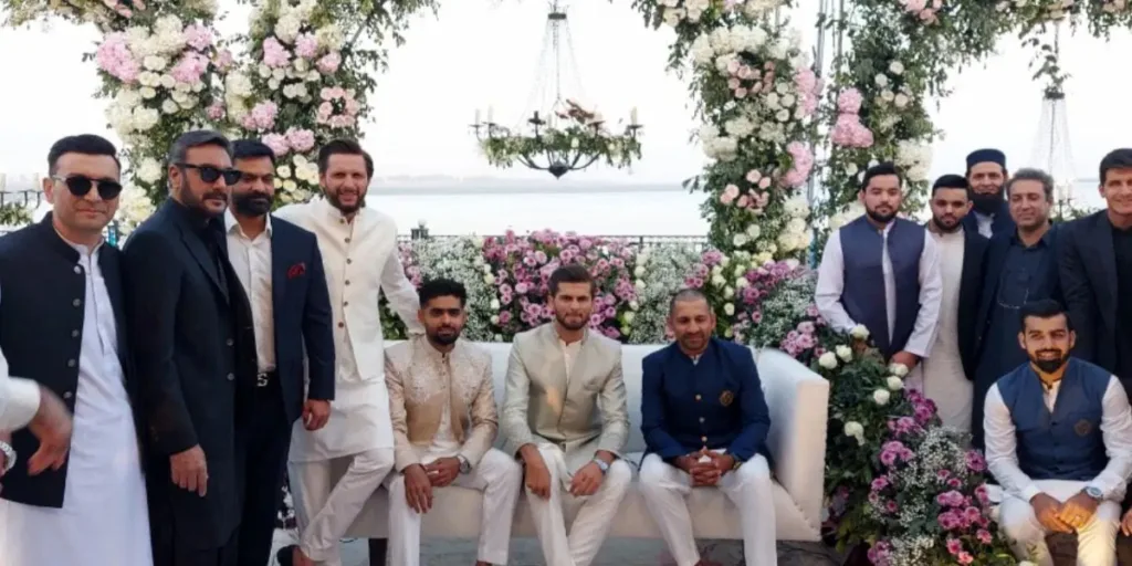 पाकिस्तान के गेंदबाज शाहीन अफरीदी की दूसरी शादी 2023 : शादी में दिखाई दिए बाबर आज़म